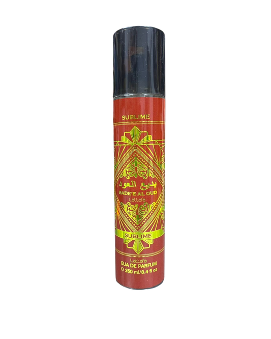 Splash Acrilico Lattafa Sublime 250ml