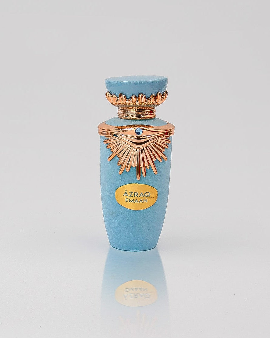 Azraq Emaan de Lattafa Eau de Parfum 100 ml – Perfume Árabe Elegante para Mujer